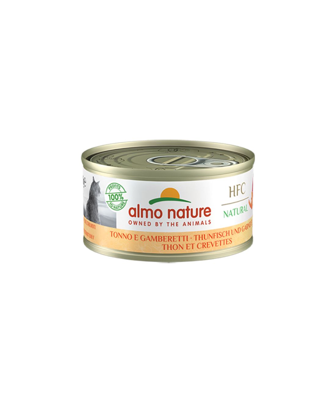 Almo HFC Natural Tonijn en Garnaaltjes